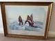 Transglobe Expedition Signed Robert Taylor Print Raising The Flag 1982 Fiennes