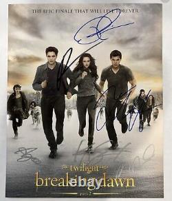 Twilight Robert, Kristen, Taylor, Nikki, Ashley, Peter Autographed Photo COA
