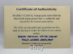 Twilight Robert Pattinson, Kristen Stew, & Taylor Lautner Autographed Photo COA