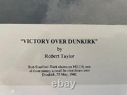 VICTORY OVER DUNKIRK Robert Taylor (signed Stanford-Tuck)