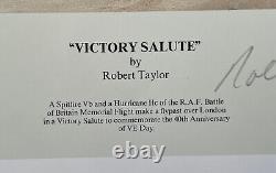 VICTORY SALUTE' by ROBERT TAYLOR (Multi-Signed)