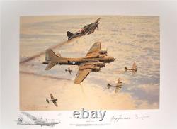 Valor in the Pacific by Robert Taylor Artist Proof signed by B-29 & B-17 Aircrew
