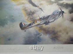 Victory Over Dunkirk by Robert Taylor Limited Edition Artist & Ace Signed Print