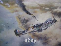 Victory over Dunkirk by Robert Taylor Signed limited edition Pilot signed