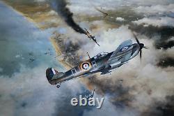 Victory over Dunkirk by Robert Taylor Signed limited edition Pilot signed