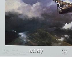 WELLINGTON by Robert Taylor WW2 bombers signed Bill Townsend Arthur Harris