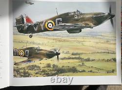 WW2 BOB Fighter aces Multiple signed Robert Taylor Air Combat Paintings Book