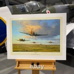 WW2 Bf109s Luftwaffe'Air Armada' Limited Edition Print by Robert Taylor