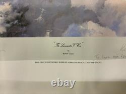 WW2 British RAF Lancaster VC's Victoria Cross Winner Signed Robert Taylor Print