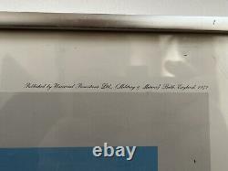 WW2 RAF HURRICANE WC BOB STANFORD-TUCK Signed Robert Taylor print FRAMED