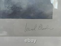 WW2 RAF MOSQUITO LEONARD CHESHIRE VC Signed Robert Taylor print FRAMED