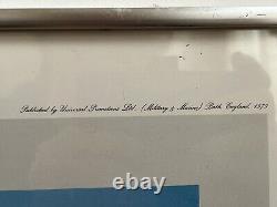 WW2 RAF SPITFIRE DOUGLAS BADER JOHNNIE JOHNSON Signed Robert Taylor print FRAMED