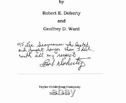 WWII 96th Bomb Group SNETTERTON FALCONS author Robert Doherty SIGNED book SEEMAN