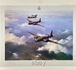 Wellington by Robert Taylor WWII Print Signed by Bill Townsend 1980 Ltd Ed COA