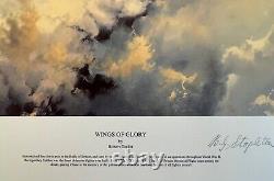 Wings of Glory Robert Taylor Artist Collection with pencil sketch, print, & book