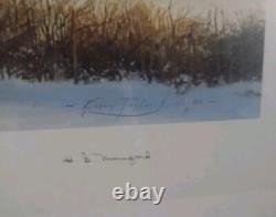 Winters Welcome by Robert Taylor Signed, Limited Ed. W COA #828/1250
