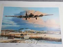 Winters Welcome print by Robert Taylor 23/50 limited edition signed