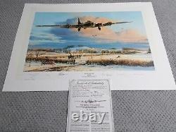 Winters Welcome print by Robert Taylor 23/50 limited edition signed