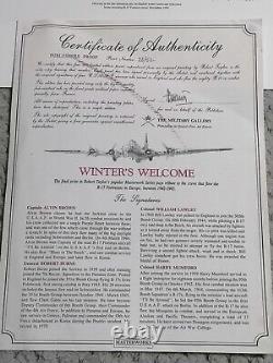 Winters Welcome print by Robert Taylor 23/50 limited edition signed