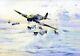 Attaque Par Typhoon Par Robert Taylor Wwii Signé Par Beaumont Impression 1985 Édition Limitée Coa