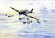 Attaque Par Un Tyfon Par Robert Taylor Wwii Signé Par Beaumont Impression 1985 Édition Limitée Coa