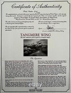 Aile de Tangmere Robert Taylor Rare Édition Limitée Signée et Numérotée de l'Impression
