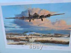 BIENVENUE EN HIVER ROBERT TAYLOR ÉDITION LIMITÉE 5 Signatures Non Encadrée État Neuf