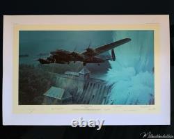 Briser le barrage d'Eder Impression par Robert Taylor, Édition de collection, 349/350, 617 Sqn