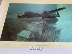 Briser le barrage d'Eder Impression par Robert Taylor, Édition de collection, 349/350, 617 Sqn