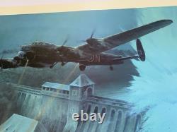 Briser le barrage d'Eder Impression par Robert Taylor, Édition de collection, 349/350, 617 Sqn