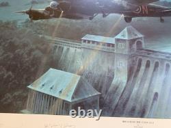 Briser le barrage d'Eder Impression par Robert Taylor, Édition de collection, 349/350, 617 Sqn