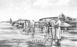 Chasseurs de jets par Robert Taylor, Édition spéciale, deux impressions avec VINGT signatures