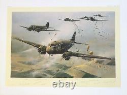 Chemin vers le Rhin, Robert Taylor signé par 18 membres de la Easy Company et de la 101e division aéroportée de la Seconde Guerre mondiale