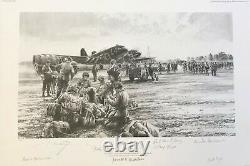 Chemin vers le Rhin, Robert Taylor signé par 18 membres de la Easy Company et de la 101e division aéroportée de la Seconde Guerre mondiale