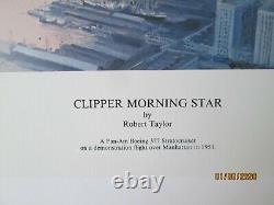 Clipper Morning Star, signé par Robert Taylor