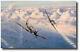 Combat Au-dessus De Londres Par Robert Taylor Signé Par 6 Pilotes Impressions D'art De L'aviation