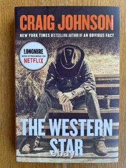 Craig Johnson Western Star signé X 6 Robert Taylor, Lou Diamond Phillips 1ère édition