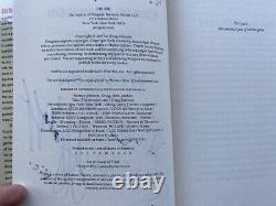 Craig Johnson Western Star signé X 6 Robert Taylor, Lou Diamond Phillips 1ère édition