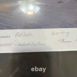 Équipe signée & Bob Hope Jour J L'assaut aéroporté par R. Taylor 233/350COA