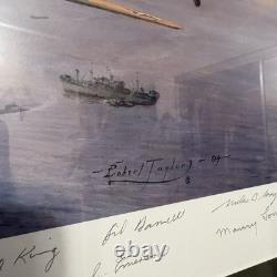 Équipe signée & Bob Hope Jour J L'assaut aéroporté par R. Taylor 233/350COA