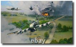 Fermer l'écart par Robert Taylor Typhoon Mk1b WWII Aviation Art Print