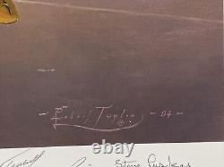 Feuilles d'érable Halifaxes Robert Taylor Art Print Signé Jamais Accroché 155/250