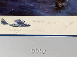 Frappe de Midway contre l'Akagi par Robert Taylor Édition limitée Print 460/1250