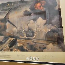 Furie Fantôme Litho Signée Robert Taylor, Ace Stevie Ritchie & J Madden #275/750