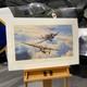 Fw190s 'cieux Sauvages' Imprimé Art Par Robert Taylor Signé Par Des Pilotes De La Luftwaffe De La Seconde Guerre Mondiale