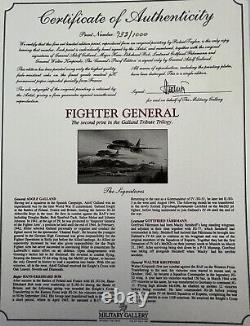 Général combattant Robert Taylor L. E. 2e Génération Adolf Galland Trilogie Imprimé