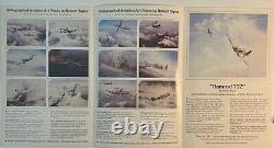 Gravures de l'aviation de la Seconde Guerre mondiale Robert Taylor Ramrod 792 signées par Johnnie Johnson