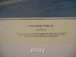 Hommage à Robert Taylor Steinhoff avec COA et brochure #1092/1250