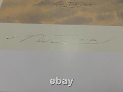 Impression de la Croix de Chevalier de Robert Taylor, signée par les pilotes
