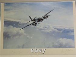 Impression en Édition Limitée de Robert Taylor Mosquito Signée par l'artiste et le pilote